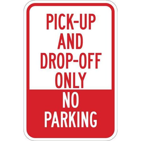 Brady Traffic Sign, 18"H, 12"W, Polyester, 124307 124307