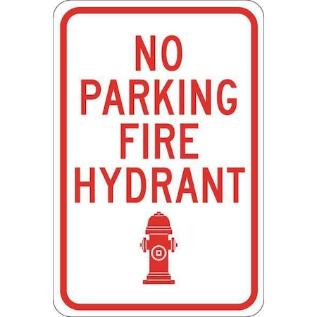 Brady Traffic Sign, 18"H, 12"W, Plastic, 124333 124333