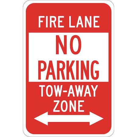 Brady Traffic Sign, 18 in Height, 12" Width, Polyester, Rectangle, English 124346