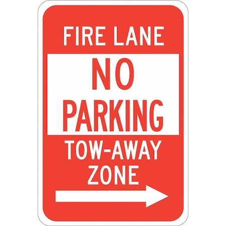 Brady Traffic Sign, 18 in Height, 12" Width, Plastic, Rectangle, English 124348