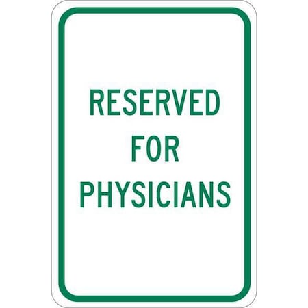 Brady Traffic Sign, 18" Height, 12" Width, Aluminum, Rectangle, English 124368