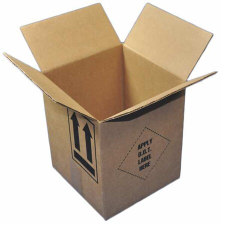 Polar Tech Industries Paint Can Shipper Kit, 4-1 Gallon Cans HAZ1018KD - 4G