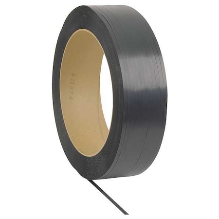 Zoro Select Plastic Strapping, MG, Black, 6000 ft. L 40TP66 | Zoro