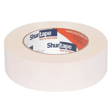Shurtape Double-Sided Splicing Tape, 1 7/16 in W, 36 yd L, 1/16 in, Paper, Double-Sided, 24 PK 205843