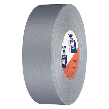 Shurtape DuctTape, Silver, 60-1/8ydL, 1-7/8inW, PK24 105456
