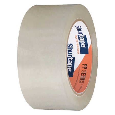 Shurtape Carton Sealing Tape, 48mm W, 1.8 mil, PK36 206743
