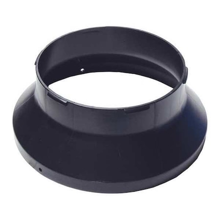 AMERIC Duct Ring, 12 in., ABS Black RING-VAF3000