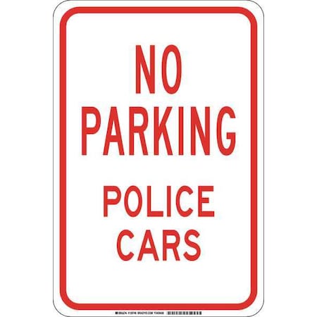 Brady Traffic Sign, 18"H, 12"W, Polyester, 129746 129746