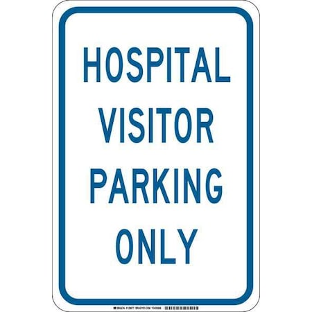 Brady Traffic Sign, 18"H, 12"W, Plastic, 129676 129676