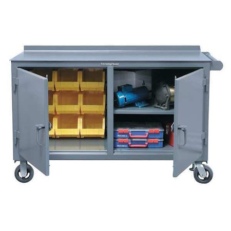 Strong Hold Double Shift Tool and Maintenance Cart 52.7-DS-BBS-301CA