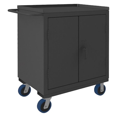 Durham Mfg Mobile Workbench, 2 Doors, 1 Shelf HDCM243647-1T95