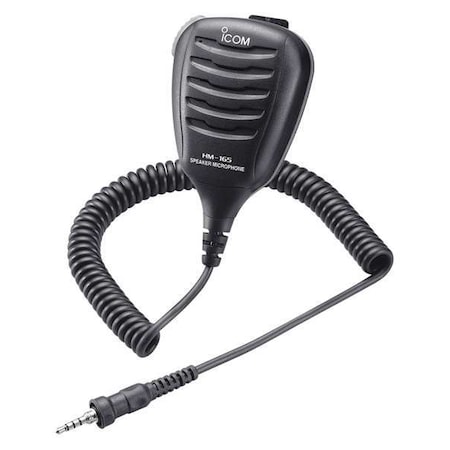 Icom Icom Speaker Mic w/Alligator Clip - Waterproof - Corded HM165
