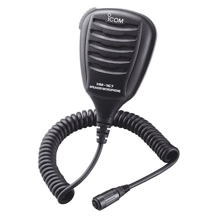 Icom Microphone, Waterproof, For Mfr. No. M73 HM167