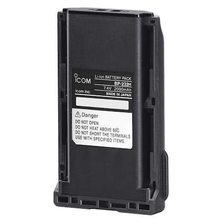 Icom Battery Case, For A14, Lithium Ion, 7.2V BP232H