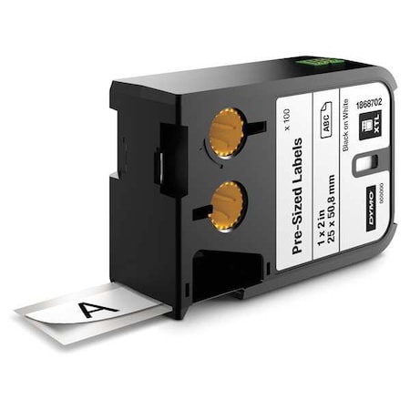 Dymo Cartridge Label, 2.0 In W, Poly 1868702