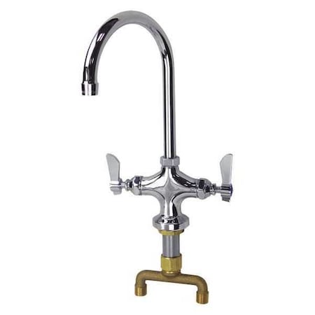 Dominion Faucets 4" Mount, Commercial Gooseneck Bar Faucet 77-9009