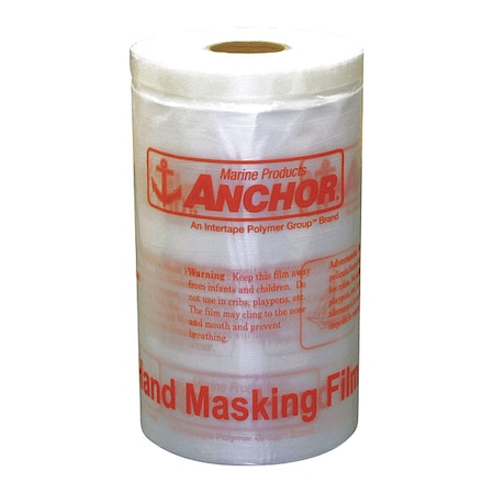 Zoro Select Hand Masking Film 24" x 180" Plan, Pk12 40X003