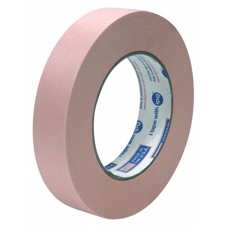 Intertape Pf14 Pnk 1X60Yd Ipg, Pk36, 1" W x 60" L, Pink, Synthetic Rubber Adhesive, 36 PK PF14