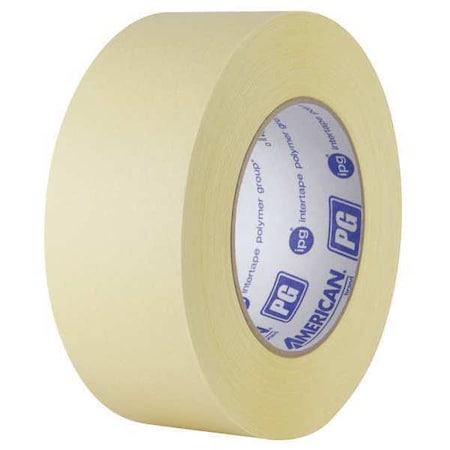 Intertape Pg27 Nat 12Mmx54.8M Prf, Pk72, 0.47" W x 54.8" L, Natural, Natural Rubber/Resin Adhesive, 72 PK PG27