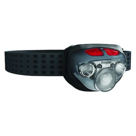 Energizer Headlamp, LED, 5 Modes, 400 Lumens, Gray HDDIN32EB