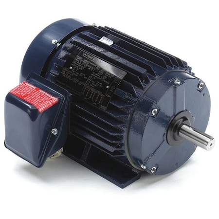 Leeson Three-Phase General Purpose Motor, 2 HP, 145T Frame, 230/460V AC Voltage, 1755 rpm Nameplate RPM 145TTFN16045