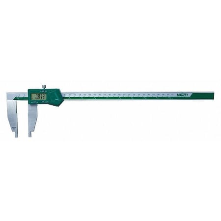 Insize Digital Caliper, SS, 0-12"/0-300mm Range 1522-127