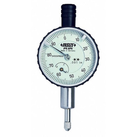 Insize Dial Indicator, AGD 1, 0.001" Graduations 2832-02