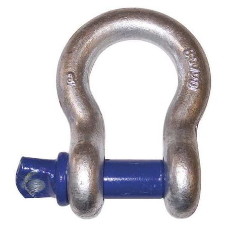 Zoro Select Anchor Shackle, 50,000 lb. Work Load 8064405
