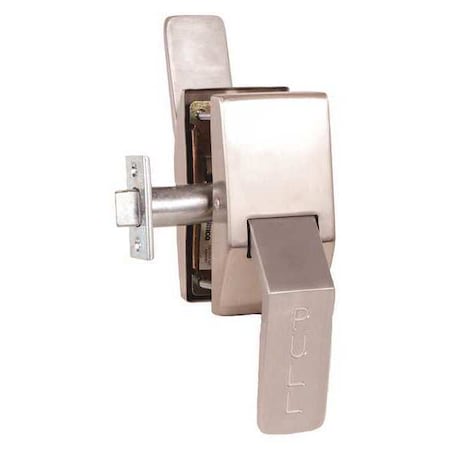 Trimco Quiet Push-Pull Latch, Vertical Mounting 1581APLH-2-52.710CU