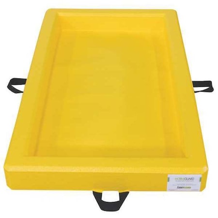 Assetguard Spill Containment Tray, 42 gal Spill Capacity, 500 lb. Load Capacity, Foam coated with Polyurea 1201260