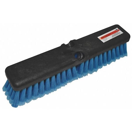 Tough Guy 3 in W Wash Brush, 14 in L Handle, 14 in L Brush, Blue, Plastic, 14 in L Overall 400F92
