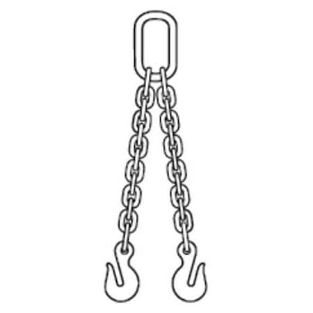 Zoro Select Chain Sling, 5 ft. L, DOG Sling Type 200001548