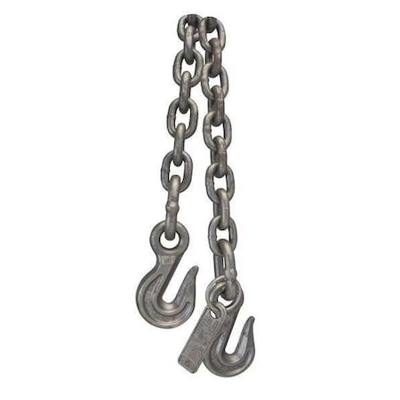 Zoro Select Chain Sling, 1/2 in Size, G80, 5 ft L, SGG 200003049