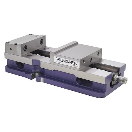 Palmgren Machine Vise, 18-1/4" L, 4-19/32" H 9625937
