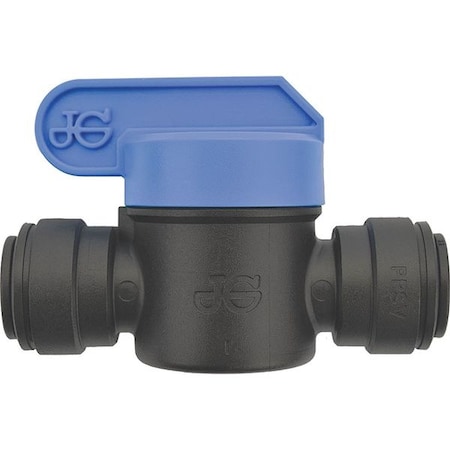 John Guest Water Supply Stop, 150 psi, 3/8"Inlet, PK10 PPSV041212E