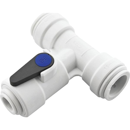 John Guest Angle Supply Stop, Acetal Copolymer, 3/8" ASV4