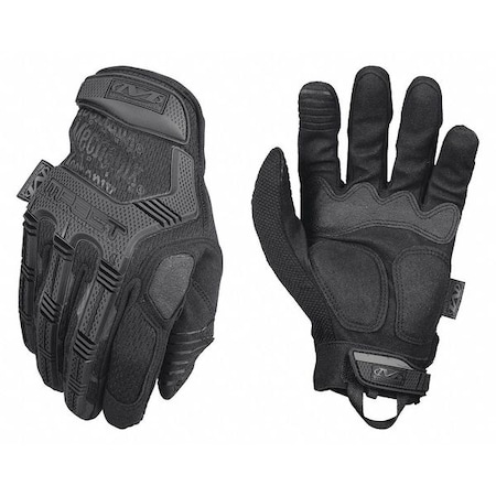 Mechanix Wear Tactical Glove, Synthetic Leather Palm, 9" Length, Hook-and-Loop Cuff, Full Finger, Tricot Lining MPT-55-010