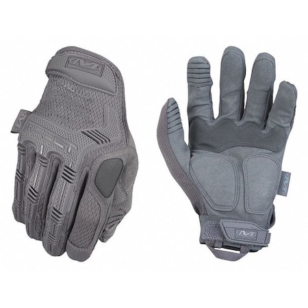 Mechanix Wear Tactical Glove, Synthetic Leather Palm, 8" Length, Hook-and-Loop Cuff, Full Finger, Tricot Lining MPT-88-009