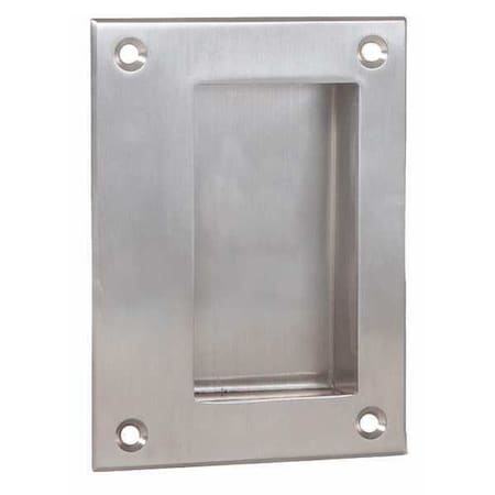 Trimco FLUSH DOOR PULL 3-1/2"X4-3/4" SURFACE 1115.710CU