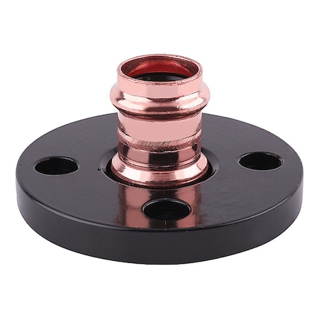 Zoro Select Flange, Copper;Iron, Press-fit2", Flange 816ZD8