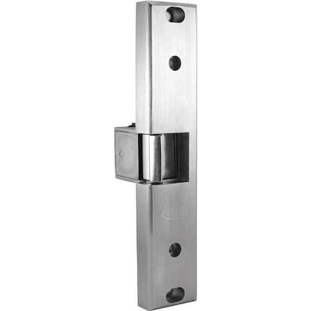 Rutherford Electric Door Strike, Stainless Steel, Brushed, For Use With: Rim Exit Device 0161-08 32D