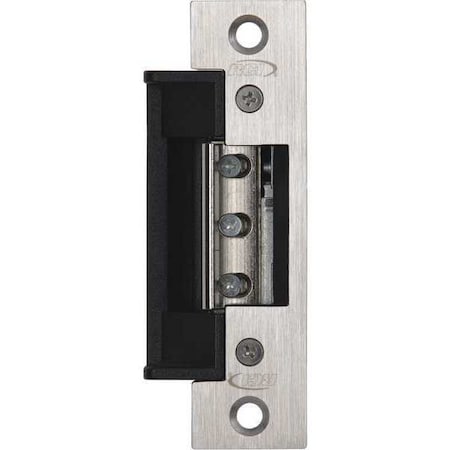 Rutherford Electric Door Strike, Stainless Steel, Brushed, For Use With: Mortise/Cylindrical Locksets 7114-05D 32D