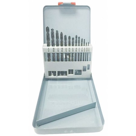 Zoro Select 13pc. HSS 118 Degrees Drill Bit Set 401J87
