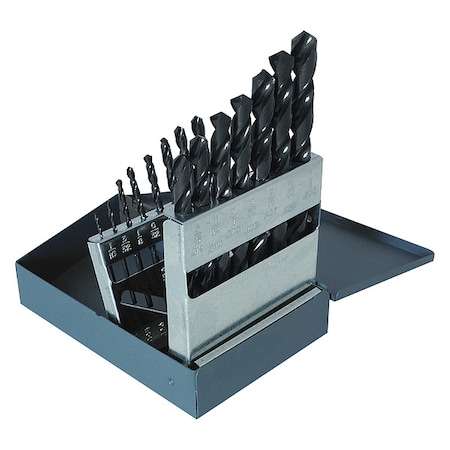 Zoro Select 15pc. HSS 118 Degrees Drill Bit Set 401J91