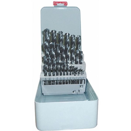 Zoro Select pc. HSS 135 Degrees Drill Bit Set 401J94