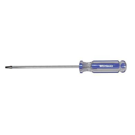 Westward General Purpose Square Screwdriver #0 Round 401K95
