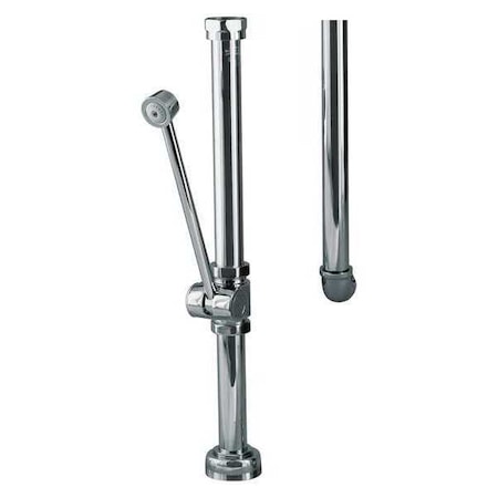 Zurn Flush Valve, 1-1/2" Inlet, Chrome Plated Z6010-DVN