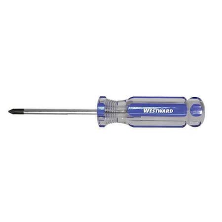 Westward General Purpose Phillips Screwdriver #1 Round 401L83