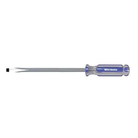 Westward General Purpose Slotted Screwdriver 3/8 in Square 401L90