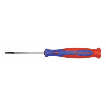 Westward Precision Slotted Screwdriver 2 mm Round 401L70